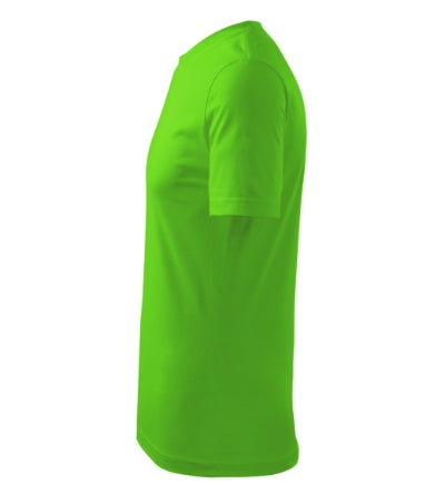 MALFINI CLASSIC NEW Men's T-shirt in apple green - promotional clothing printed with your company logo