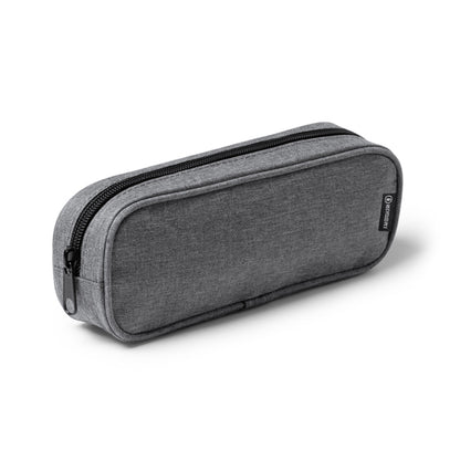 Stamina MONTU RPET pencil case in black - promotional merchandise printed with your company logo