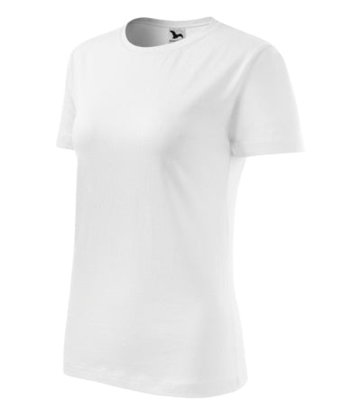 MALFINI CLASSIC NEW Women's T-shirt in white - promotional clothing printed with your company logo