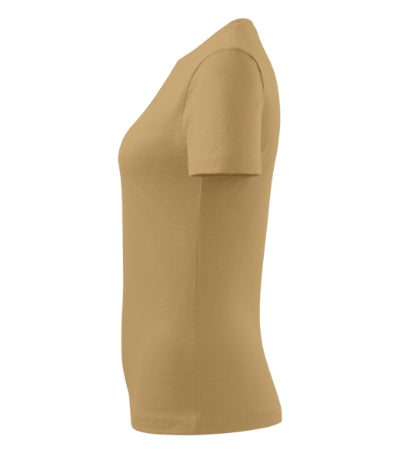 MALFINI CLASSIC NEW Women's T-shirt in sand - promotional clothing printed with your company logo