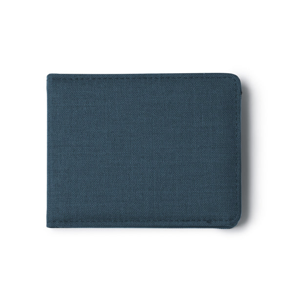 BEUNER - Card/note wallet in heather design RPET polyester