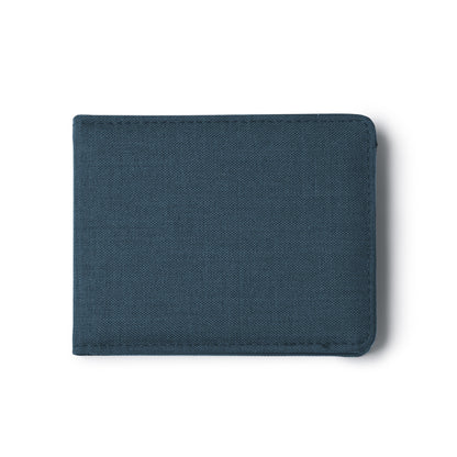 BEUNER - Card/note wallet in heather design RPET polyester