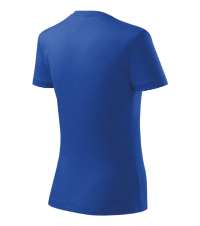 MALFINI BASIC Women's T-shirt in royal blue - promotional clothing printed with your company logo