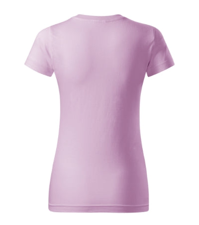 MALFINI BASIC Women's T-shirt in orchid - promotional clothing printed with your company logo
