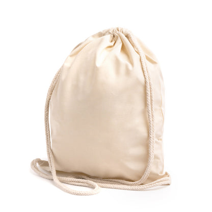CANEA - Drawstring backpack in RPET polyester with 150 gsm cotton touch