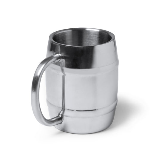 DUNKEL - Tazza in metallo - ARGENTO