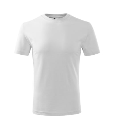 MALFINI CLASSIC NEW Kids' T-shirt in white - promotional clothing printed with your company logo
