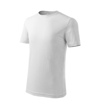 MALFINI CLASSIC NEW Kids' T-shirt in white - promotional clothing printed with your company logo
