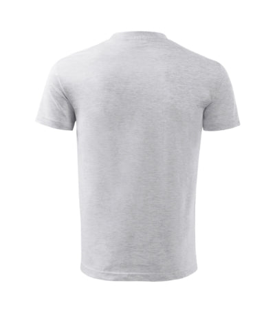 MALFINI CLASSIC NEW Kids' T-shirt in ash melange - promotional clothing printed with your company logo