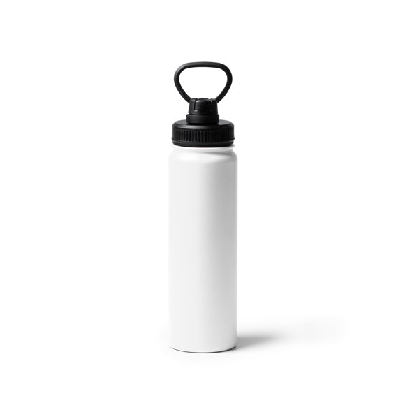 Stamina POLIT Thermal bottle 750 ml in white - promotional merchandise printed with your company logo