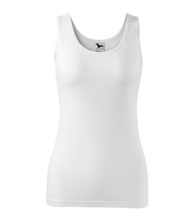 MALFINI TRIUMPH Women's top in white - promotional clothing printed with your company logo