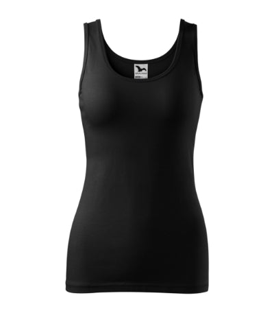MALFINI TRIUMPH Women's top in black - promotional clothing printed with your company logo