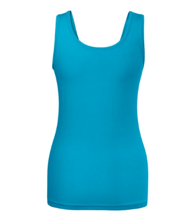 MALFINI TRIUMPH Women's top in blue atoll - promotional clothing printed with your company logo