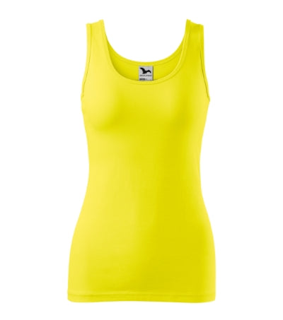 MALFINI TRIUMPH Women's top in lemon - promotional clothing printed with your company logo