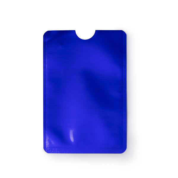 TRAVIS - RFID card sleeve in aluminium finish