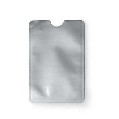 TRAVIS - RFID card sleeve in aluminium finish