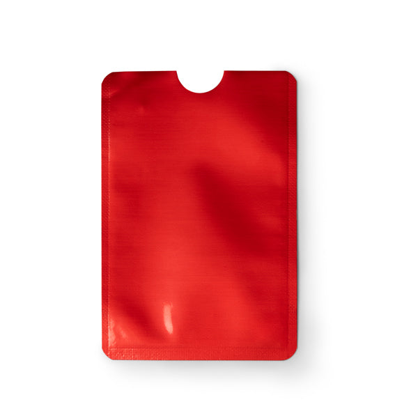 TRAVIS - RFID card sleeve in aluminium finish