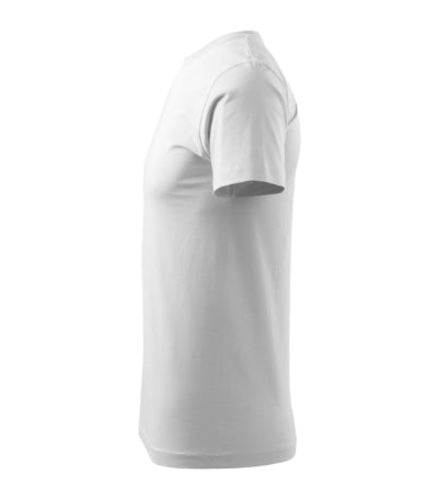 MALFINI HEAVY NEW Unisex T-shirt in white - promotional clothing printed with your company logo