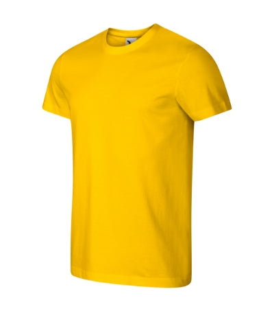 MALFINI HEAVY NEW Unisex T-shirt in yellow - promotional clothing printed with your company logo