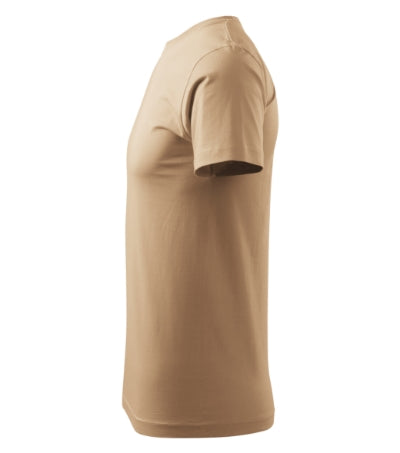 MALFINI HEAVY NEW Unisex T-shirt in sand - promotional clothing printed with your company logo