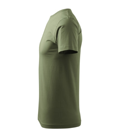 MALFINI HEAVY NEW Unisex T-shirt in khaki - promotional clothing printed with your company logo