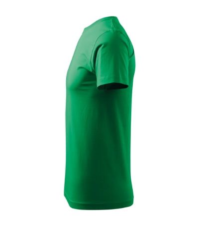 MALFINI HEAVY NEW Unisex T-shirt in kelly green - promotional clothing printed with your company logo