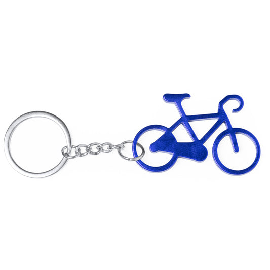 Stamina GIRO Aluminium keyring in royal blue - promotional merchandise printed with your company logo
