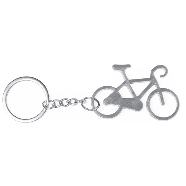 Stamina GIRO Aluminium keyring in silver - promotional merchandise printed with your company logo
