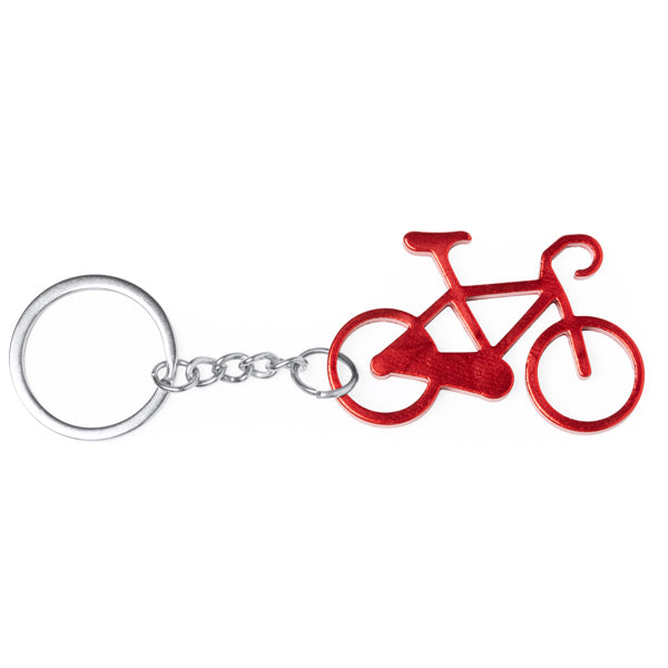 Stamina GIRO Aluminium keyring in red - promotional merchandise printed with your company logo