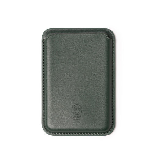 Stamina CAIRO Recycled PU card holder in dark green - promotional merchandise printed with your company logo