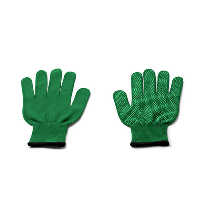 Stamina YASTIN Comfortable and elastic nylon work gloves in fern green - promotional merchandise printed with your company