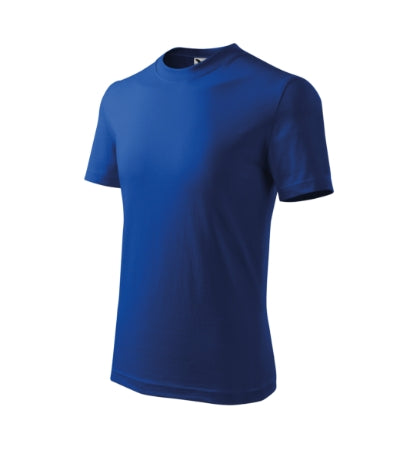 MALFINI BASIC Kids' T-shirt in royal blue - promotional clothing printed with your company logo