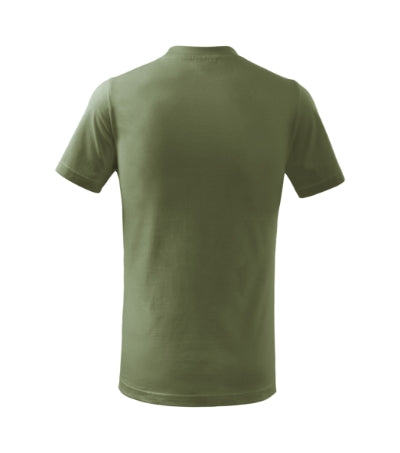MALFINI BASIC Kids' T-shirt in khaki - promotional clothing printed with your company logo