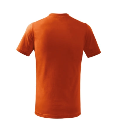 MALFINI BASIC Kids' T-shirt in orange - promotional clothing printed with your company logo