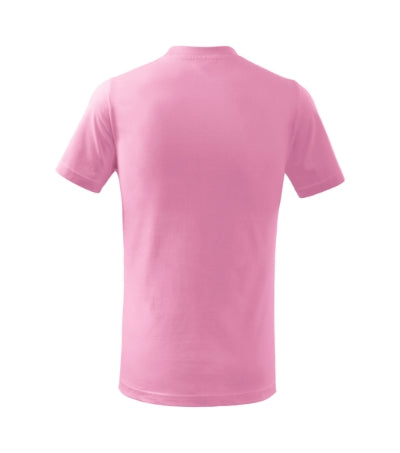 MALFINI BASIC Kids' T-shirt in pink - promotional clothing printed with your company logo