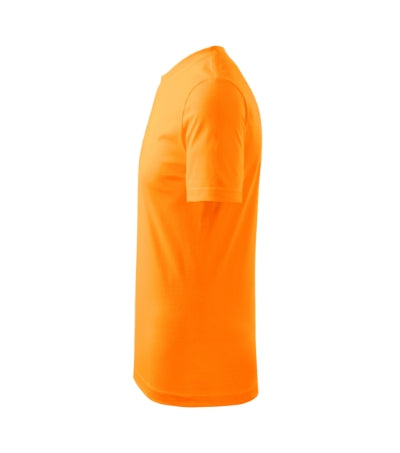 MALFINI BASIC Kids' T-shirt in tangerine orange - promotional clothing printed with your company logo