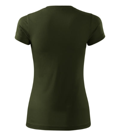 MALFINI FANTASY Women's T-shirt in military - promotional clothing printed with your company logo