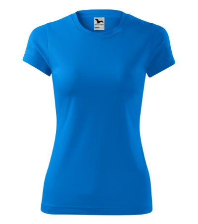 MALFINI FANTASY Women's T-shirt in snorkel blue - promotional clothing printed with your company logo