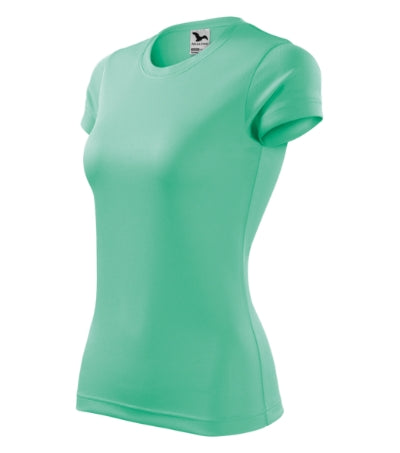 MALFINI FANTASY Women's T-shirt in mint - promotional clothing printed with your company logo