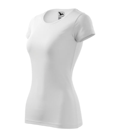 MALFINI GLANCE Women's T-shirt in white - promotional clothing printed with your company logo