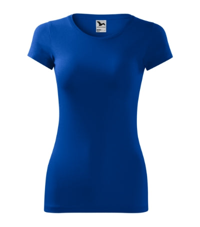 MALFINI GLANCE Women's T-shirt in royal blue - promotional clothing printed with your company logo