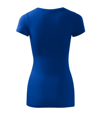 MALFINI GLANCE Women's T-shirt in royal blue - promotional clothing printed with your company logo