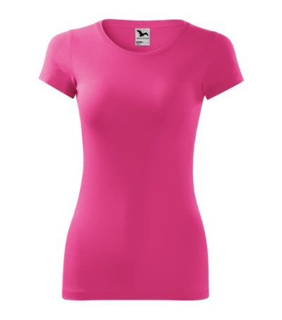 MALFINI GLANCE Women's T-shirt in magenta - promotional clothing printed with your company logo