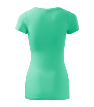 MALFINI GLANCE Women's T-shirt in mint - promotional clothing printed with your company logo