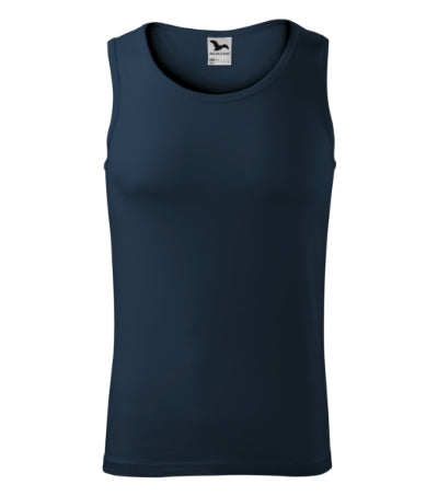 MALFINI CORE Men's top in navy blue - promotional clothing printed with your company logo