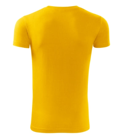 MALFINI VIPER Men's T-shirt in yellow - promotional clothing printed with your company logo