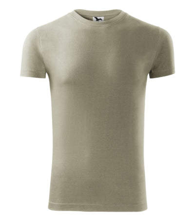 MALFINI VIPER Men's T-shirt in light khaki - promotional clothing printed with your company logo
