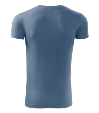 MALFINI VIPER Men's T-shirt in denim - promotional clothing printed with your company logo