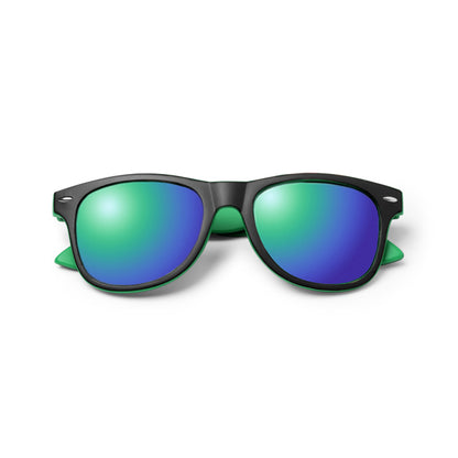 Stamina MEZEK PC (polycarbonate) sunglasses in fern green - promotional merchandise printed with your company logo