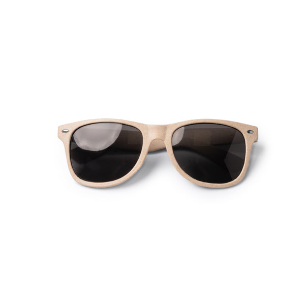 Stamina SOLEC Wheat fibre sunglasses in beige - promotional merchandise printed with your company logo